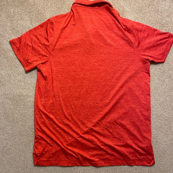 Men’s Large Champion Red polo shirt - Picture 3 of 3